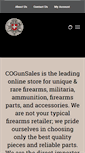 Mobile Screenshot of cogunsales.com